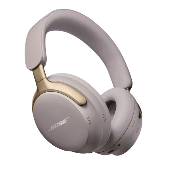 Image featuring Bose QuietComfort Ultra Headphones, presented as an ideal gift for doctors. The headphones are showcased with their sleek design and comfortable ear cups, highlighting their advanced noise-cancelling capabilities.
